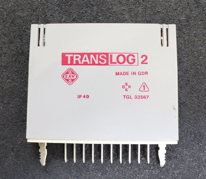 VEB EAW Kontaktumsetzerbaustein Translog2 Type 2001.01
