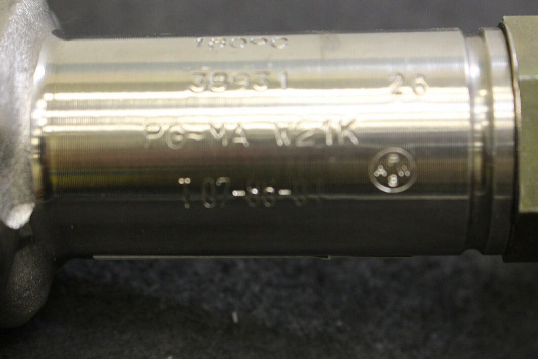 PHÖNIX PAW 1 Hochdruck-Absperrventil DN8 PN250 PAW 113 TB 180°C