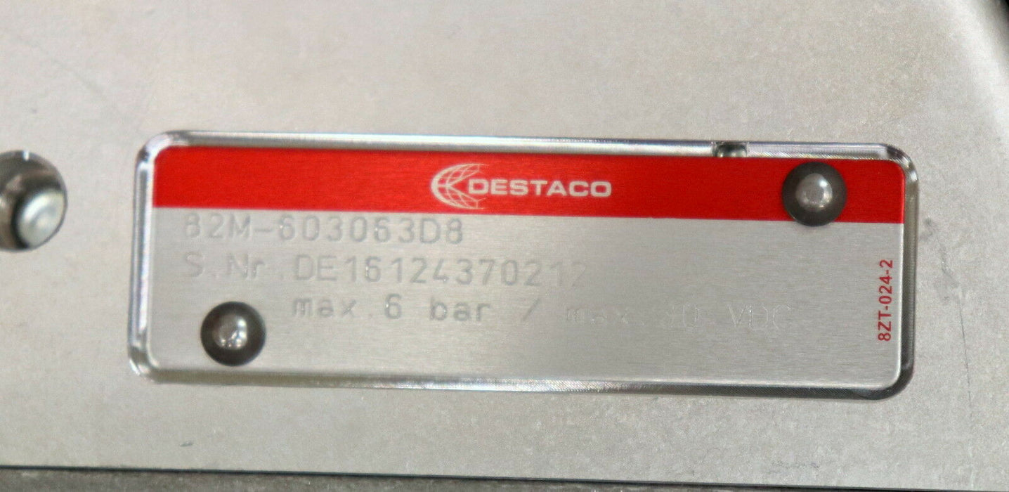 DESTACO Automations-Kraftspanner 82M-603063D8 Haltemoment 1000Nm Spannmoment 420