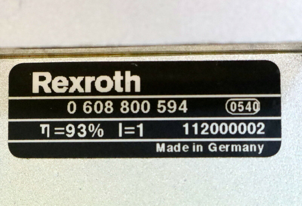 BOSCH REXROTH Versetzter Abtrieb VN2A152 Art.Nr. 0608800594 i=1 Achsversatz 40mm