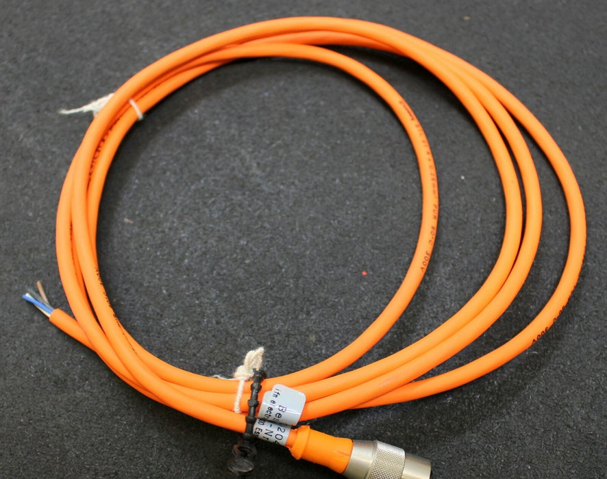 IFM Kabeldose Type E10302 F - Kabellänge: 2m Kabeldose f. Näherungsschalter 3Stk