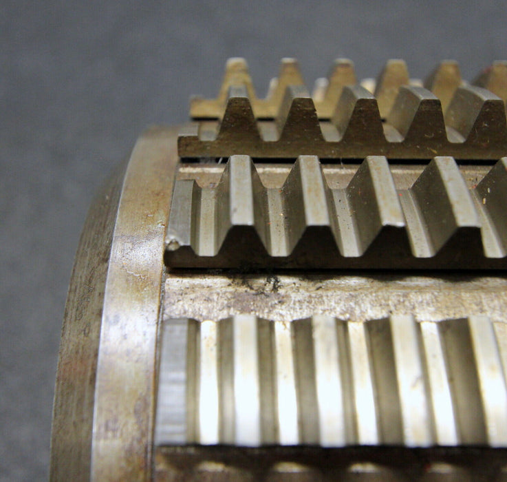 SAAZOR Stollenwälzfräser involute spine hob m= 3mm 16° EGW Ø145x140xØ50mm LKN