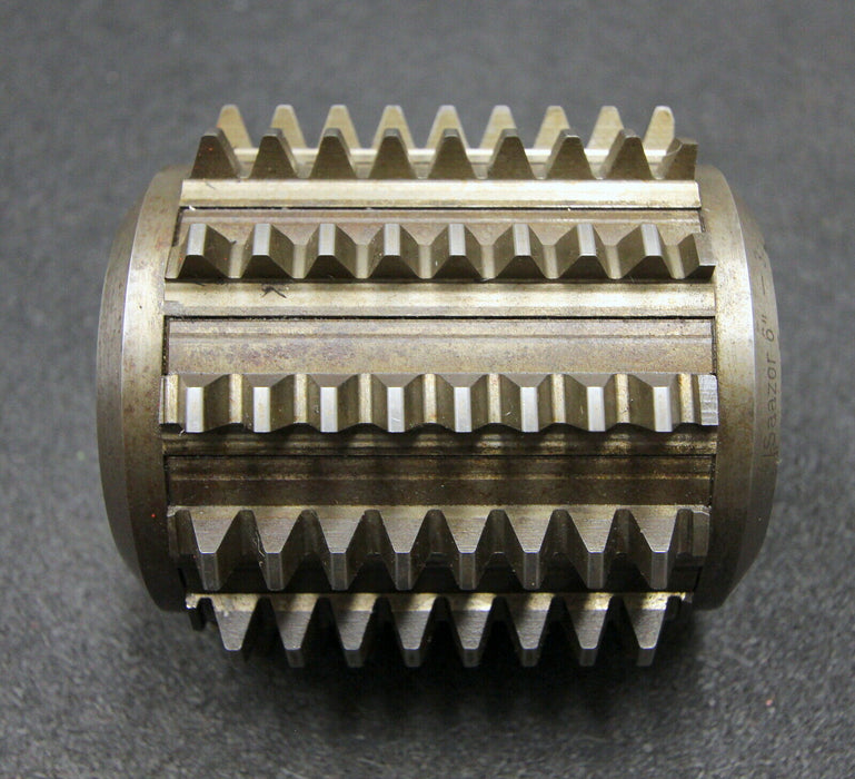 SAAZOR Stollenwälzfräser involute spline hob Fertigfräser m= 3mm BP I 20° EGW