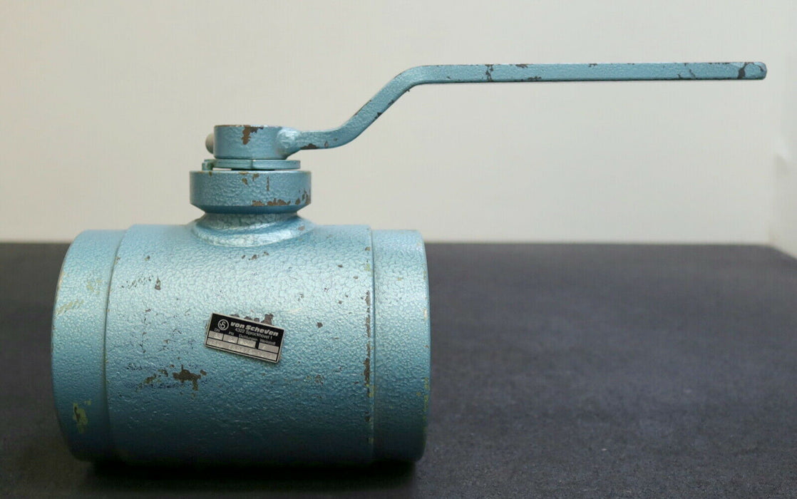 RUDOLF VON SCHEVEN Kugelhahn für SCHMIDT AUFZUG HSKI 6506/S-14 NW65 PN64