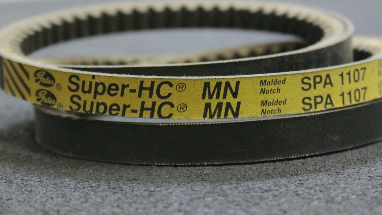 GATES Schmal-Keilriemen gezahnt Super-HC Profil SPA1107 Oil & Heat resistant