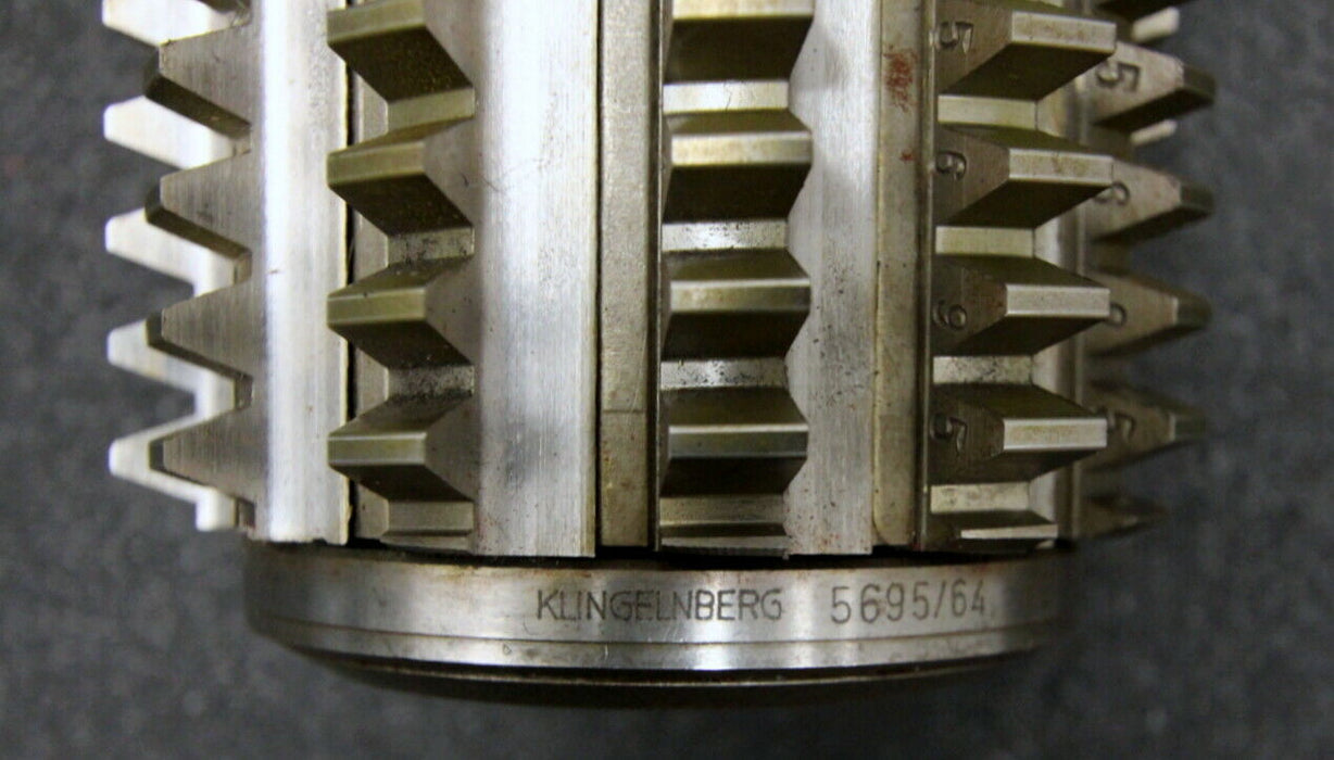 KLINGELNBERG Stollenwälzfräser involute spline hob Fertigfräser m=3mm BP I