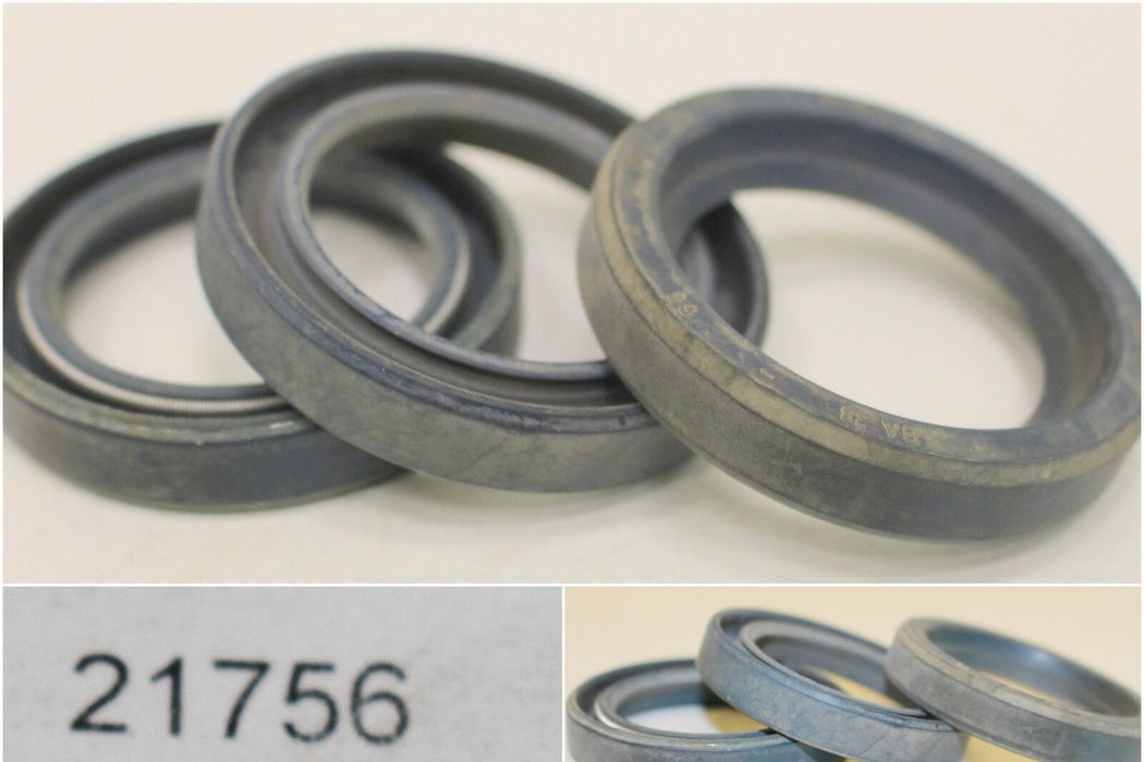 DICHTOMATIK Wellendichtring BA 38x55x10 WA - Set mit 3 Stück