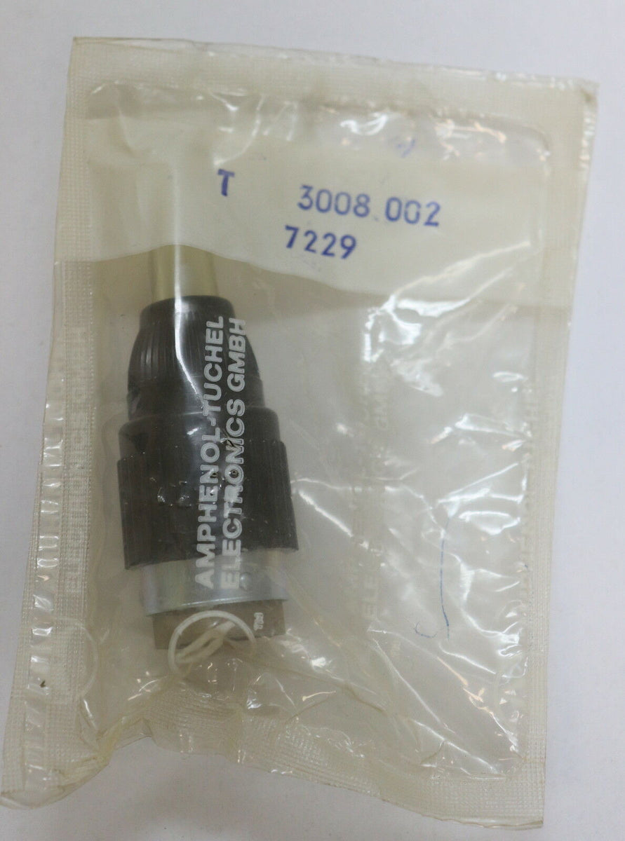 AMPHENOL - TUCHEL Kabelstecker gerade 3-polig T3008-002 3Pol in OVP AMPHENOL - TUCHEL Kabelstecker gerade 3-polig T3008-002 3Pol in OVP
