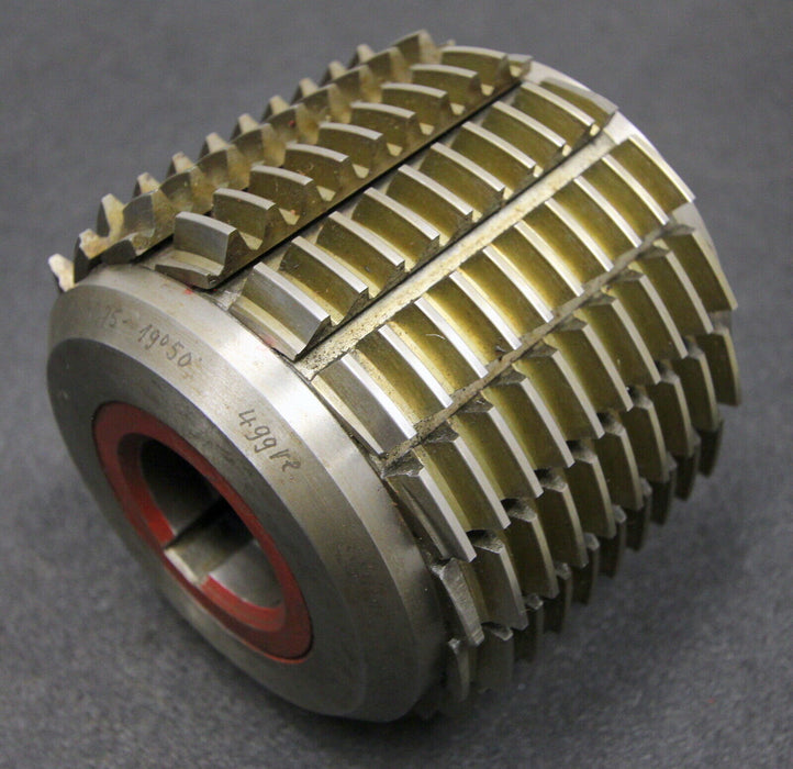 SAAZOR Stollenwälzfräser involute spline hob Vorfräser m= 2,75mm 19°50´ EGW LKN