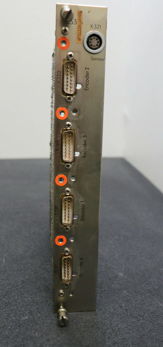 SIEMENS SINUMERIK Messkreis Baugruppe 6FX1125-1AA01 Version C gebraucht - ok