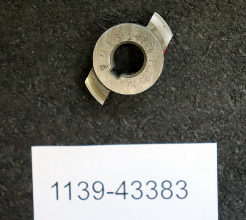 TECHNICA Schlagzahn-Wälzfräser m= 1,0mm Fräser Nr. 5 Abmessungen 28x8x8 mm LKN