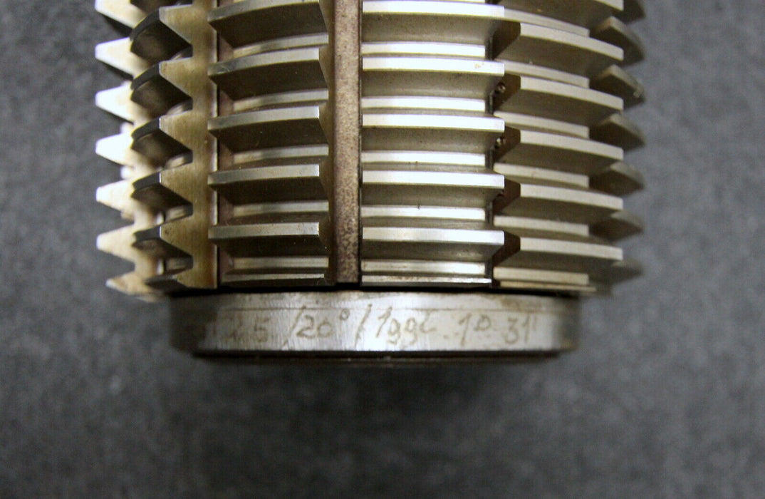 KLINGELNBERG Stollenwälzfräser involute spline hob Fertigfräser m= 2,5mm BP I