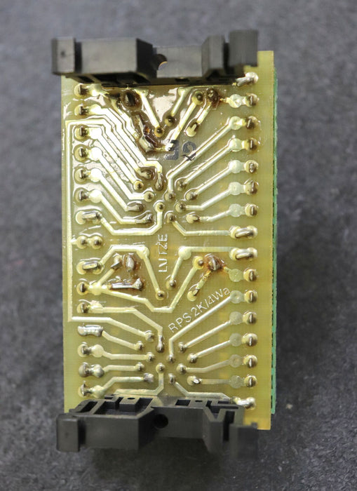 LÜTZE LUTZE Elektronikkarte RPS-2K/4Wa mit SIEMENS Relay V23154 gebraucht