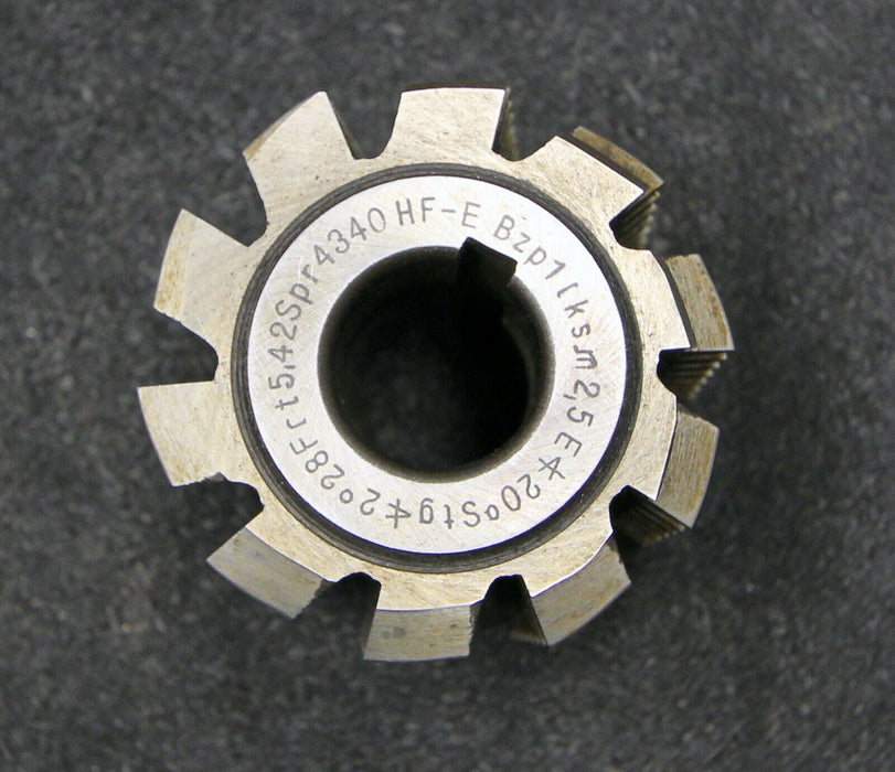 KLINGELNBERG Vollstahlwälzfräser gear hob m= 2,5mm BP I Ø65x65xØ22mm 20° EGW