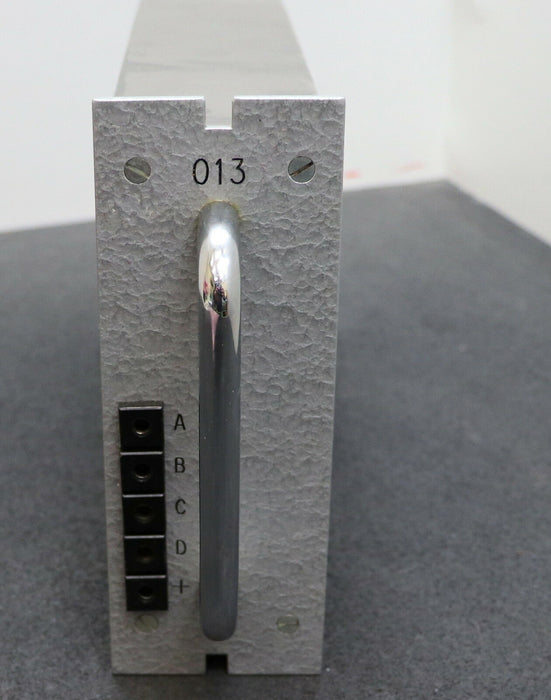 S.I.P. SCHÜTTE Einschub Kassette 013 für Lehrenbohrwerk Platine S.I.P. 460097c