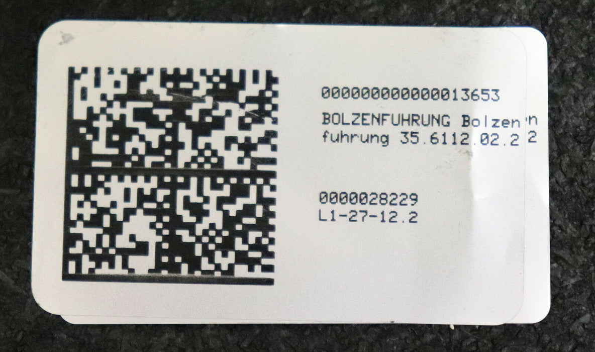 MAUSER GMBH Bolzenführung Nr. 35.6112.02.2 - GL: 300mm Ø auf Welle 14/18/22/30mm