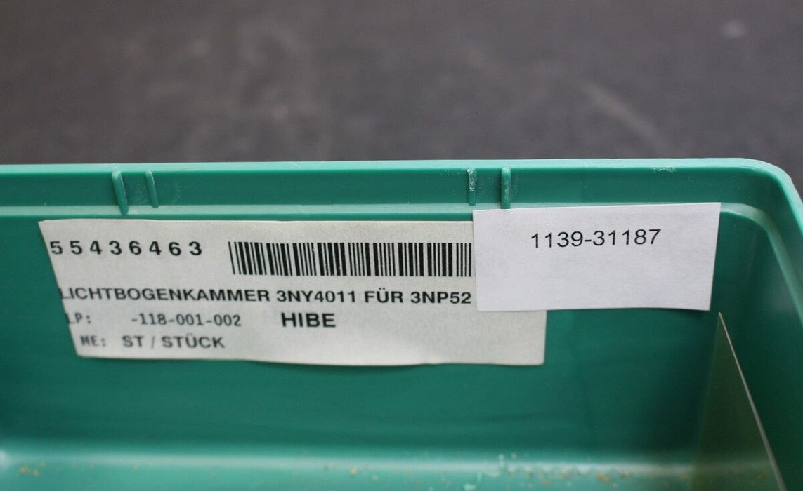 SIEMENS Lichtbogenkammer 3NY4011 - für Sicherungs-Lasttrennschalter 3NP52