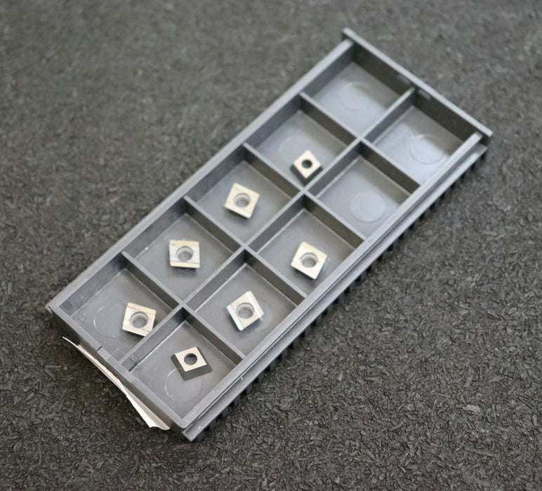 MAPAL 7 Stück Wendeplatten CEGT060204-HK11-+6°L U32064918 - unbenutzt