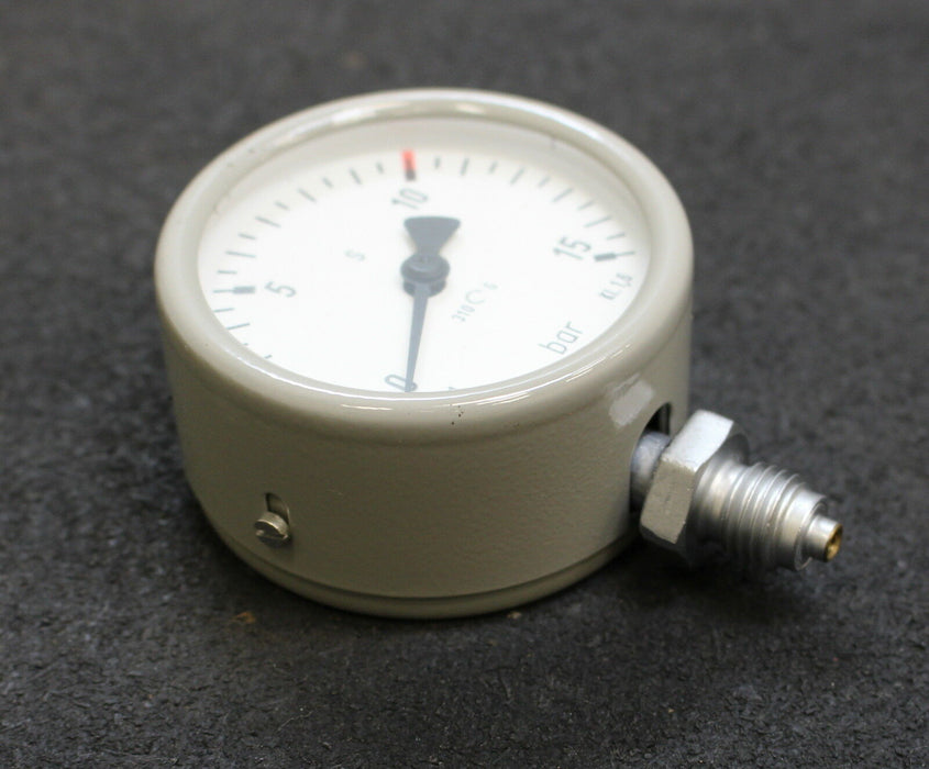 DRÄGER Manometer Typ 7202973 -1 … 15bar Kl.1,6 G1/2"