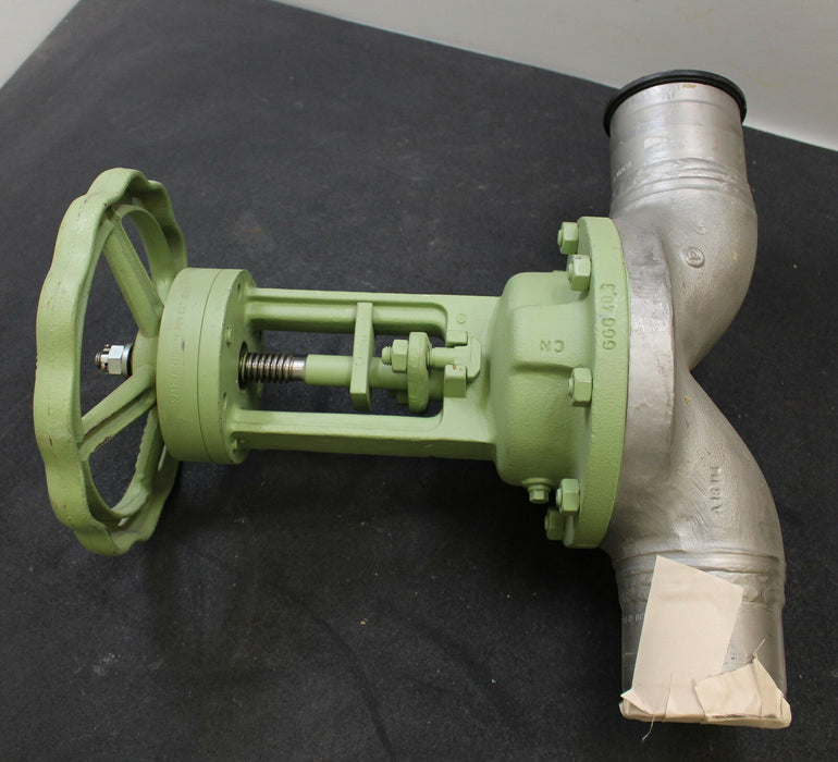 KSB 1 Membranventil Absperrventil Typ 3014HA DN80 Nennweite DN80 12bar 100°C