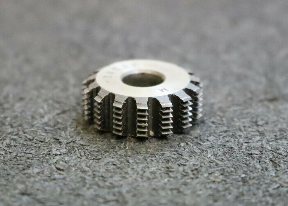 MIKRON Vollstahl-Wälzfräser No. 38332 m= ? ho= ? Abmessungen Ø23x8xØ8mm 1ggR