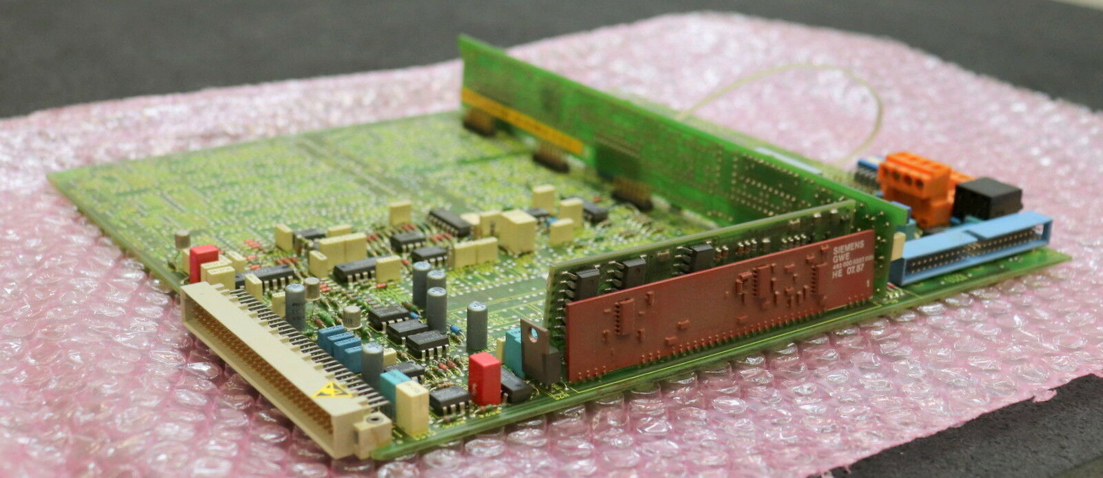 SIEMENS SIMODRIVE Regelung Analog 1 Achse 6SC6100-0NA01 462010.9070.01 Q R S +