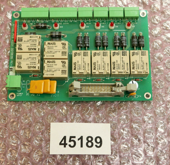 APTEC Board REV 01 PCB B213637 ASSY D213636 - gebraucht