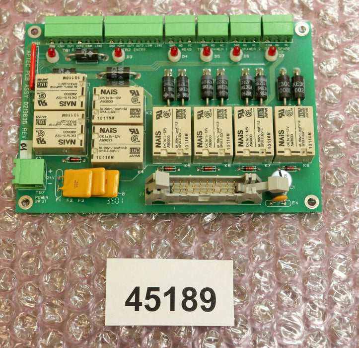 APTEC Board REV 01 PCB B213637 ASSY D213636  - gebraucht