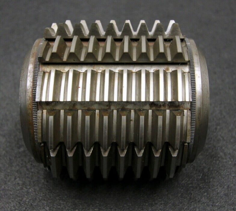 SAAZOR Stollenwälzfräser involute spline hob Fertigfräser m=3mm BP I 20° EGW