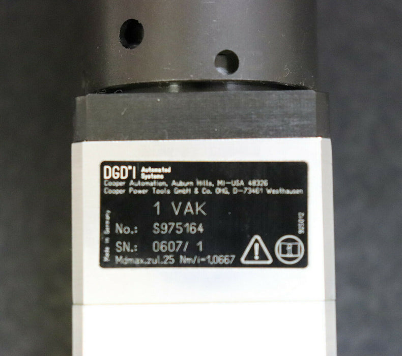 DGD COOPER TOOLS Modular-Schraubsystem Nenndrehmoment 25Nm 73-481C030A1VAK