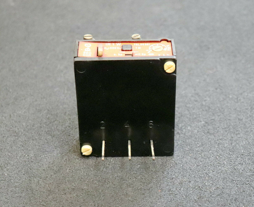 DDR SEO EAW Thermisches Überstromrelais IR 1 W 0,4-0,68A UN=500VAC - gebraucht