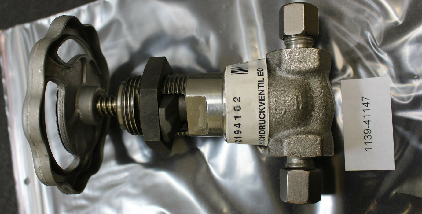PARKER 1 Hochdruckventil High Pressure Valve VDHB 08 S DN4 PN400bar NW8/9