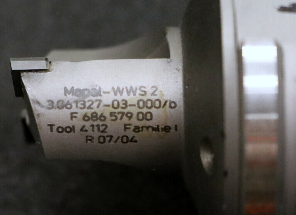 MAPAL WWS Hochleistungsfräser mit VHM-Platten - HSK63-A Ø 26mm Nr. 64893-5/1