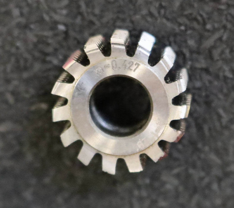 GLOOR Zykloid-Wälzfräser No. 635 508-10 für Zykloidenprofil m=0,427 Ø18x8xØ8mm