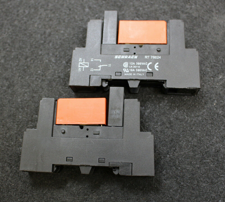 SCHRACK 2 Stück Universalrelais RT 78624 LR 66716