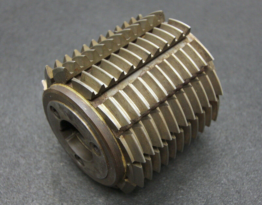 LEIMBACH Stollenwälzfräser involute spline hob m=2,5mm BP III DIN3972 20° EGW