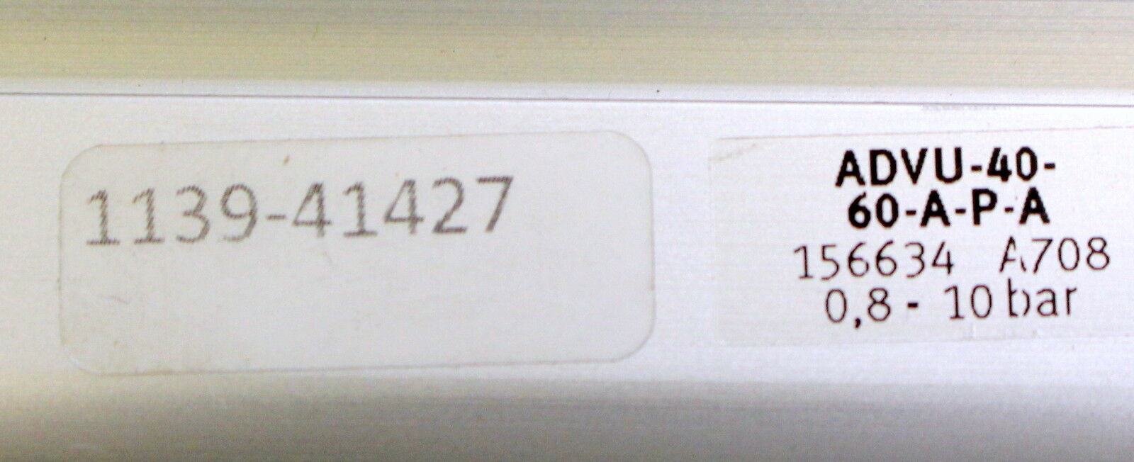 FESTO Kompakt-Zylinder ADVU-40-60-A-P-A Art. 156634 A708 p=0,8-10bar Hub 60mm