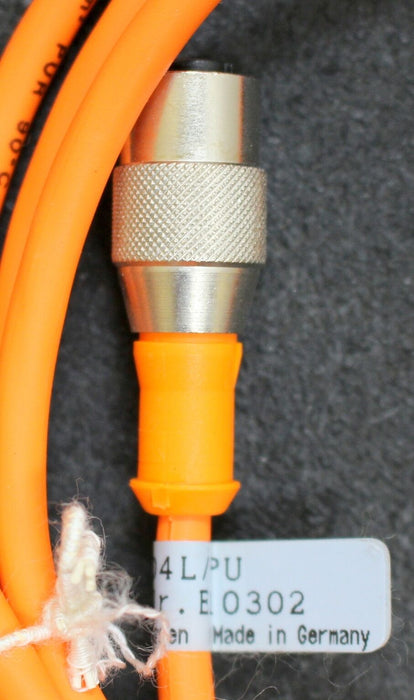 IFM Kabeldose Type E10302 F - Kabellänge: 2m Kabeldose f. Näherungsschalter 3Stk