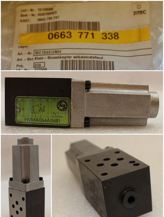 HYDRAULIKRING Druckminderventil HVMA 064 A06 B1 Klein-Stossdämpfer