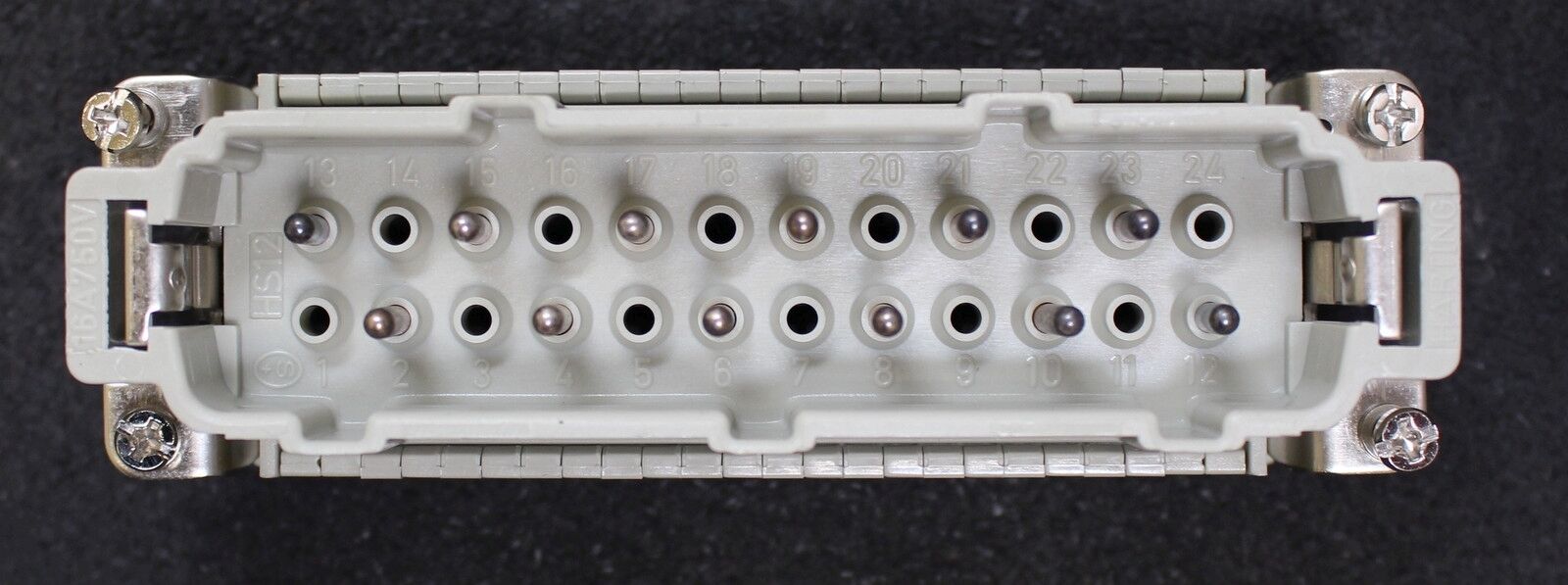 HARTING 3 Stück Buchseneinsatz HAN 10 HVES M 09340102616 00 Kontakteinsatz