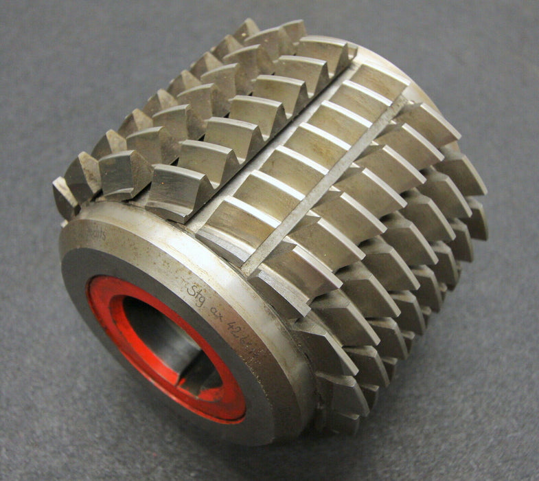 SAAZOR Stollenwälzfräser involute spline hob m= 4,5mm BP III nach DIN3972 20°