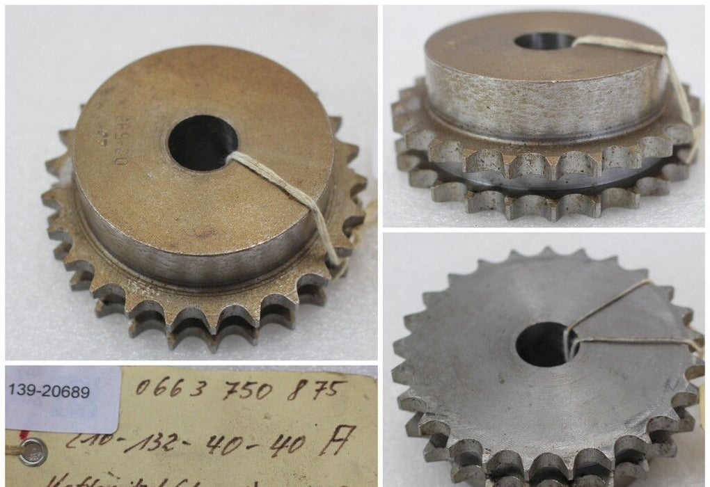 HURTH-MODUL Kettenritzel (doppelt) 02-599 / 25 Zähne