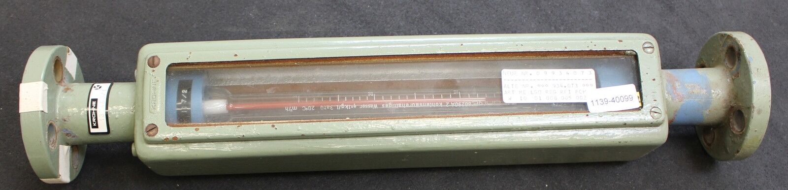 KROHNE Schwebekörper-Durchflussmesser GA-NF 24/KP - 5-30L/h - Wasser - 80290A 2