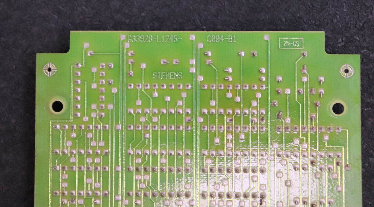 SIEMENS Platine für Einschubmodul G33928-L1245-C004-B1 gebraucht
