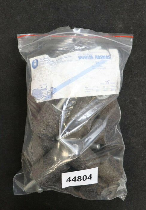BURKA-KOSMOS 25 Stk Schleifstifte Profiprodukte für Stahlguss ZY 32408x30
