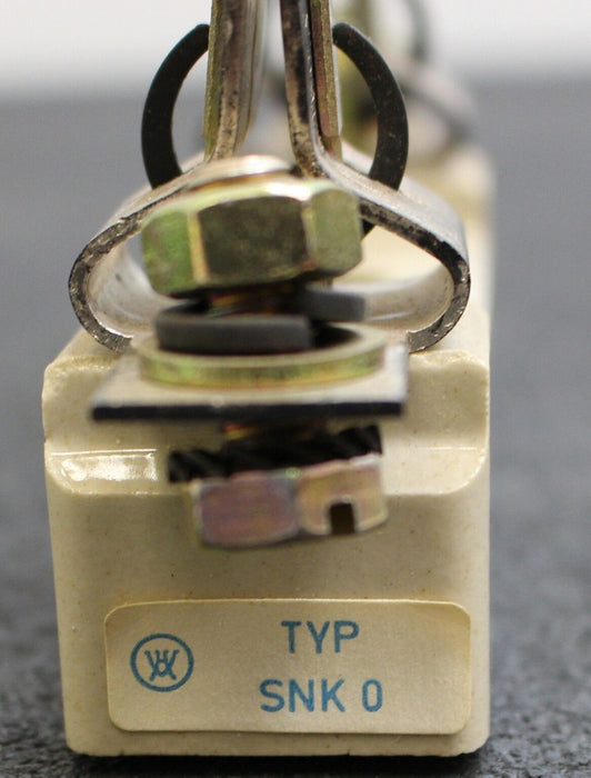 SIEMENS NH-Sicherungsunterteil Type 3NK1120 - 1-polig - Gr. 0 - 160A - 690V