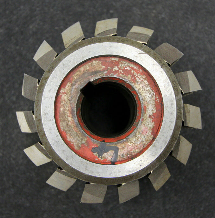 SAAZOR Stollenwälzfräser involute spline hob m= 4mm BP III nach DIN3972 20° EGW