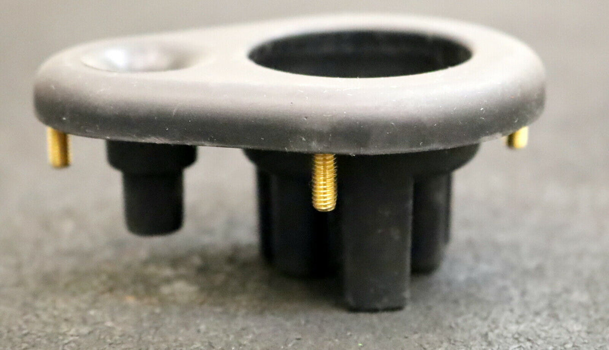 RIEBER Stecker und Kabelhalter schwarz Plug support black IP X5 f. RIEBER Umluft