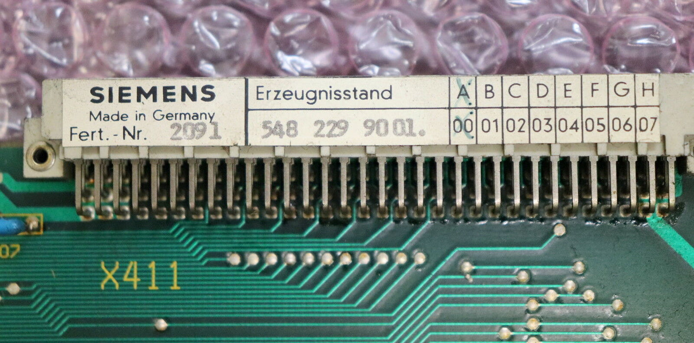 SIEMENS SINUMERIK FGB Digitaleingabe 6FX1192-4AA00 Erzeugnisstand A gebraucht ok