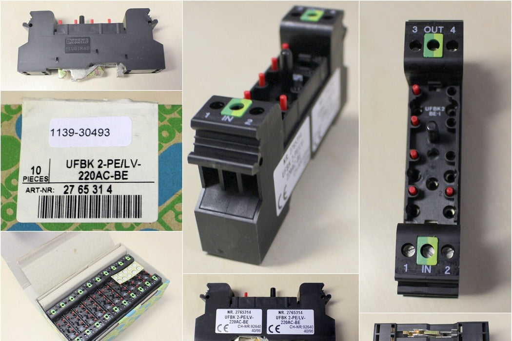PHOENIX CONTACT UFBK 2-PE/LV-220AC-BE - 2765314